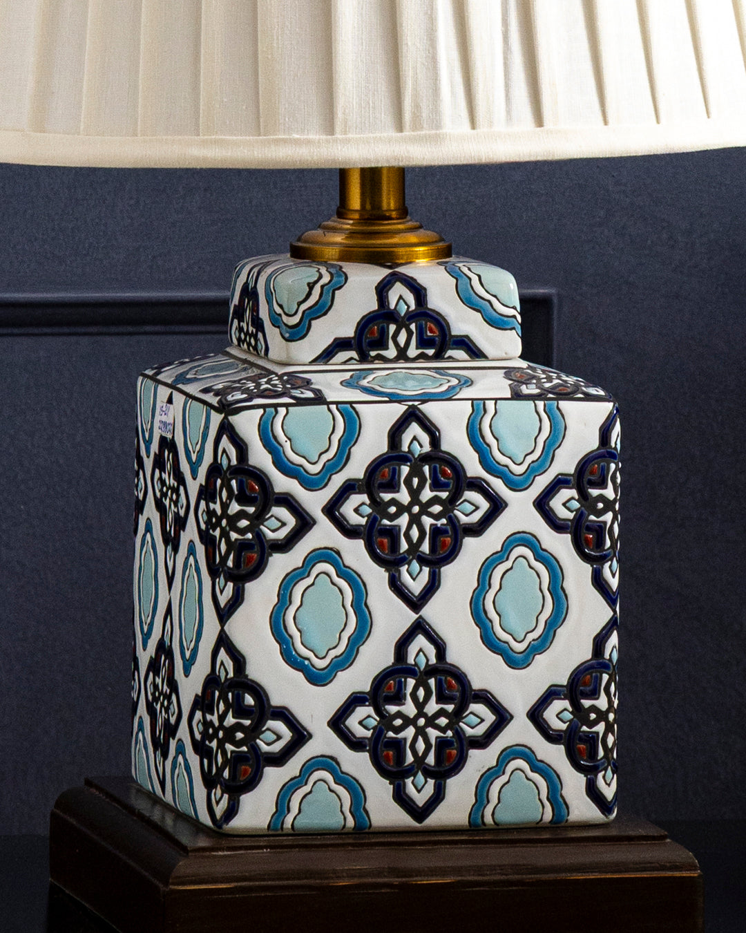 Royal Mosaic Ceramic Table Lamp 