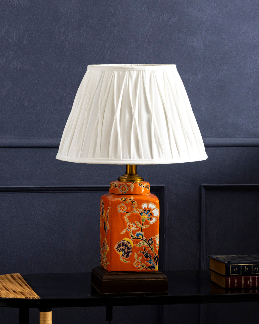 Sunset Blossom Ceramic Table Lamp 