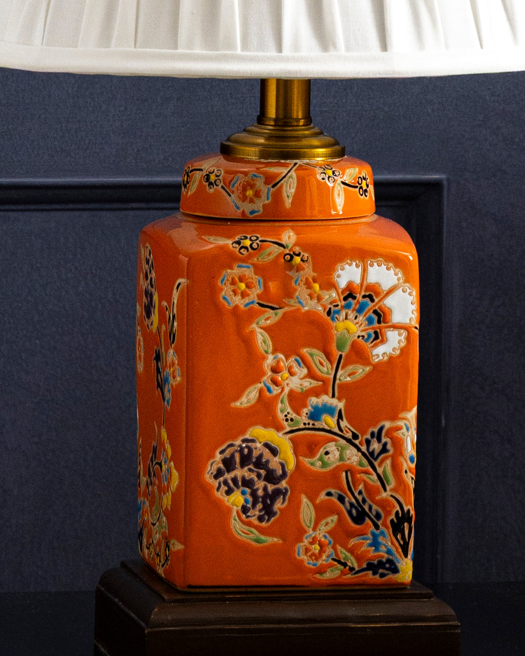 Sunset Blossom Ceramic Table Lamp 