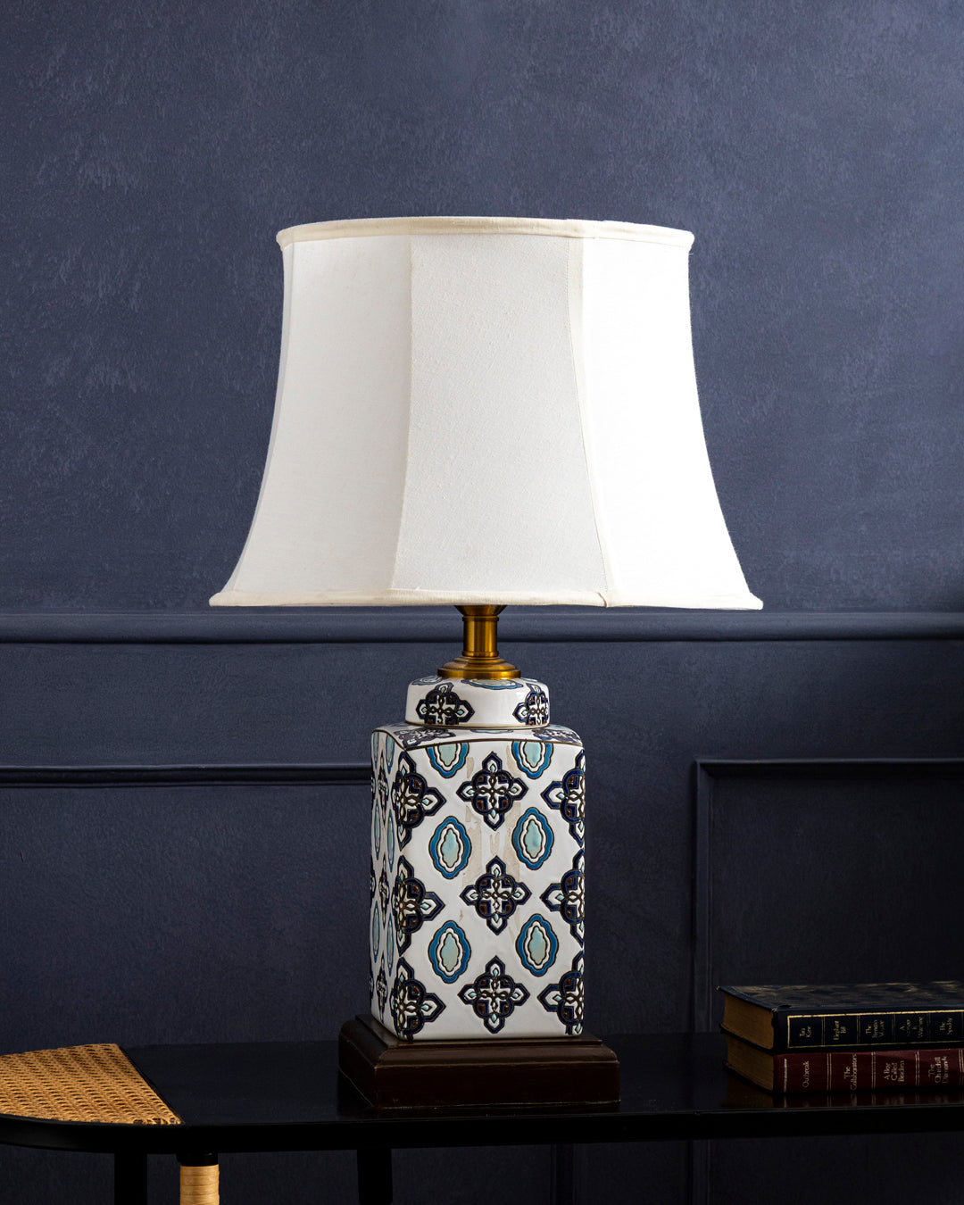 Royal Mosaic Ceramic Table Lamp 