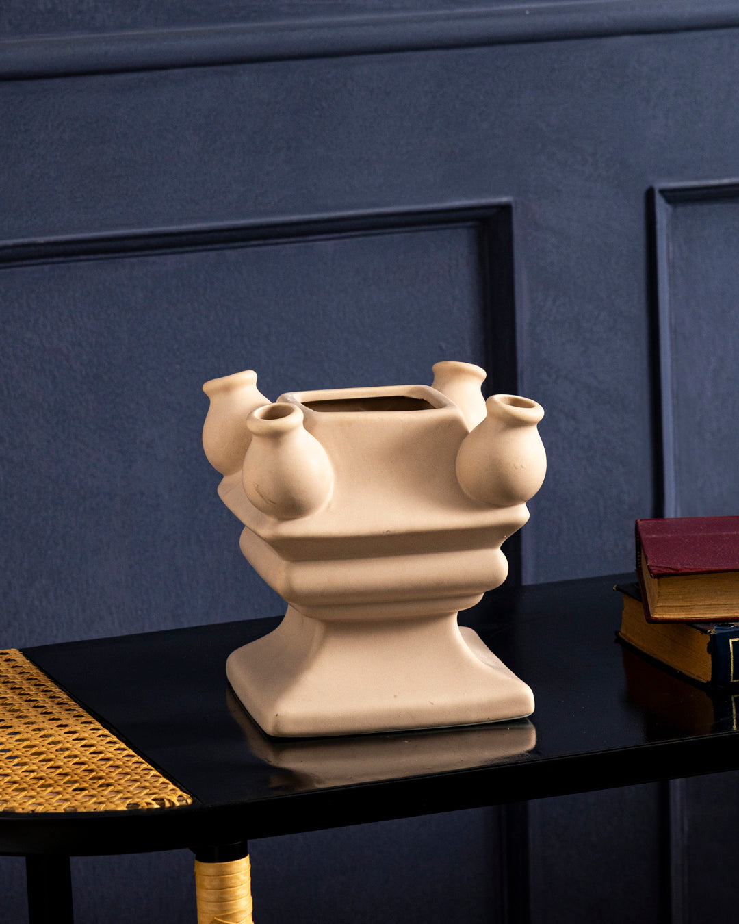 Terracotta Quad Bud Vase 