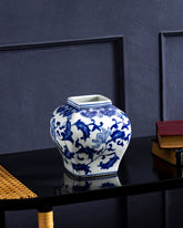 Classic Cobalt Vine Vase 