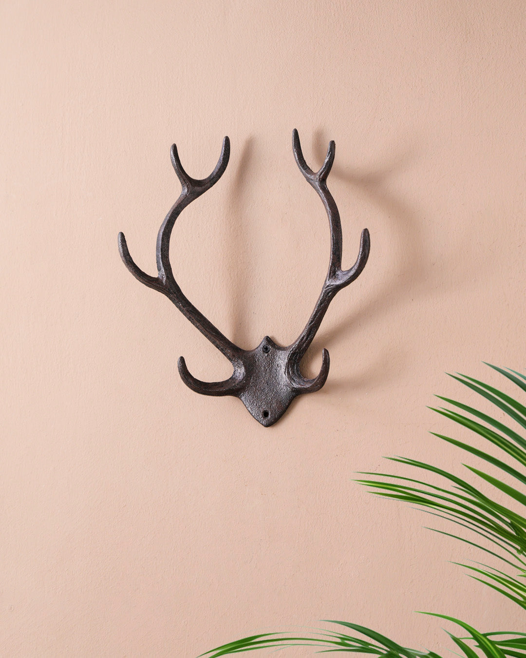 Cast Iron Antler Wall Hook 