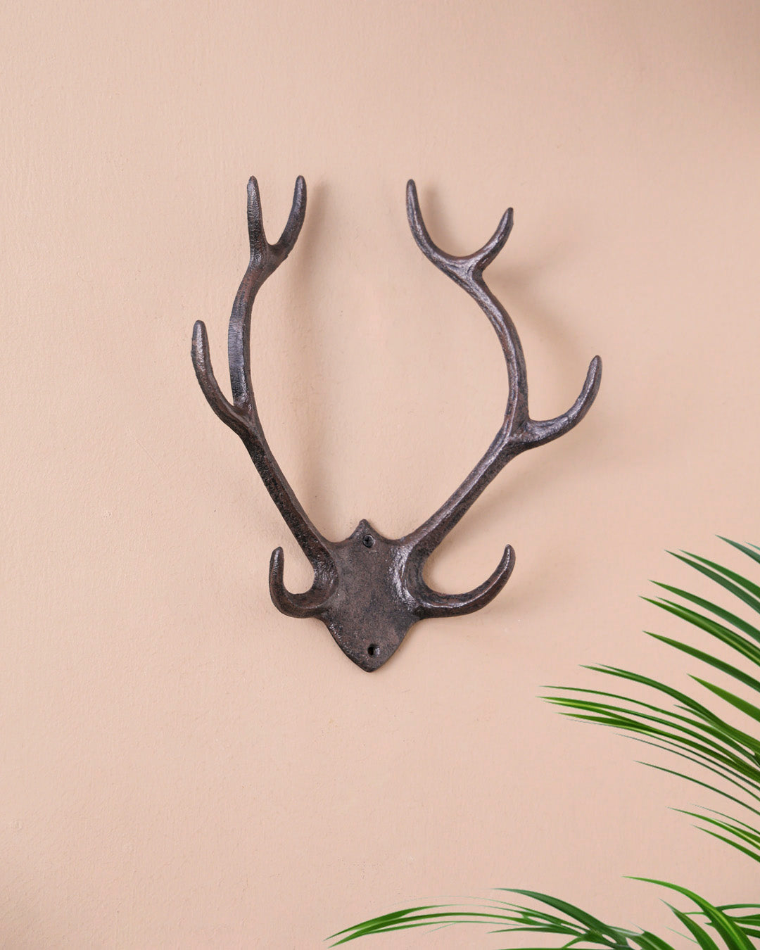 Cast Iron Antler Wall Hook 