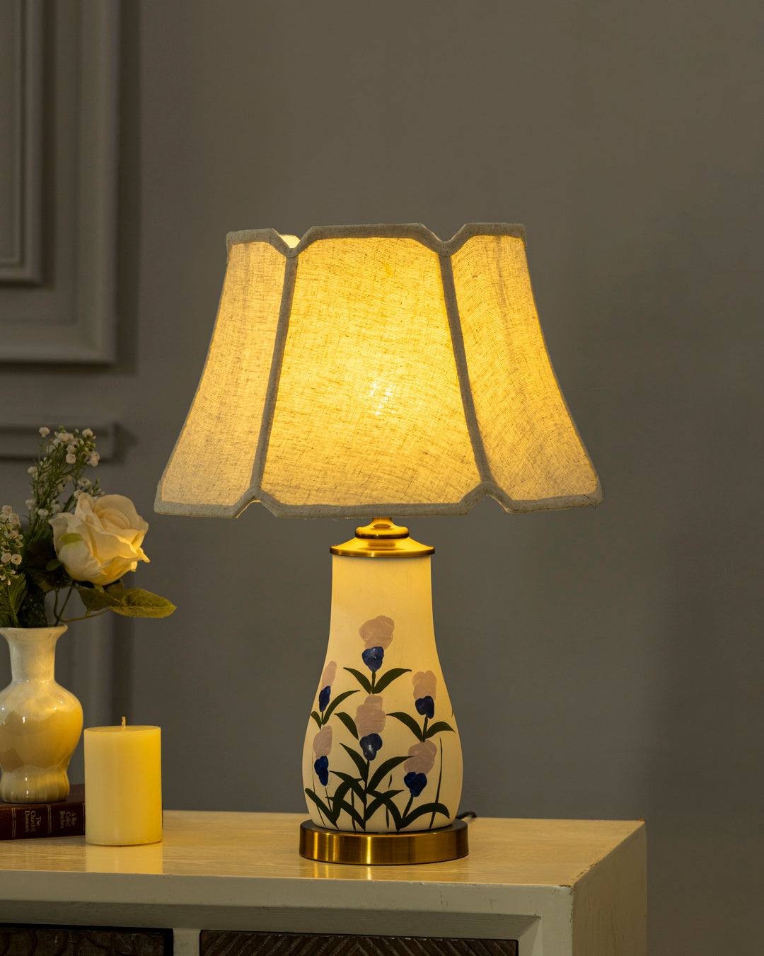 Lavender Bloom Table Lamp
