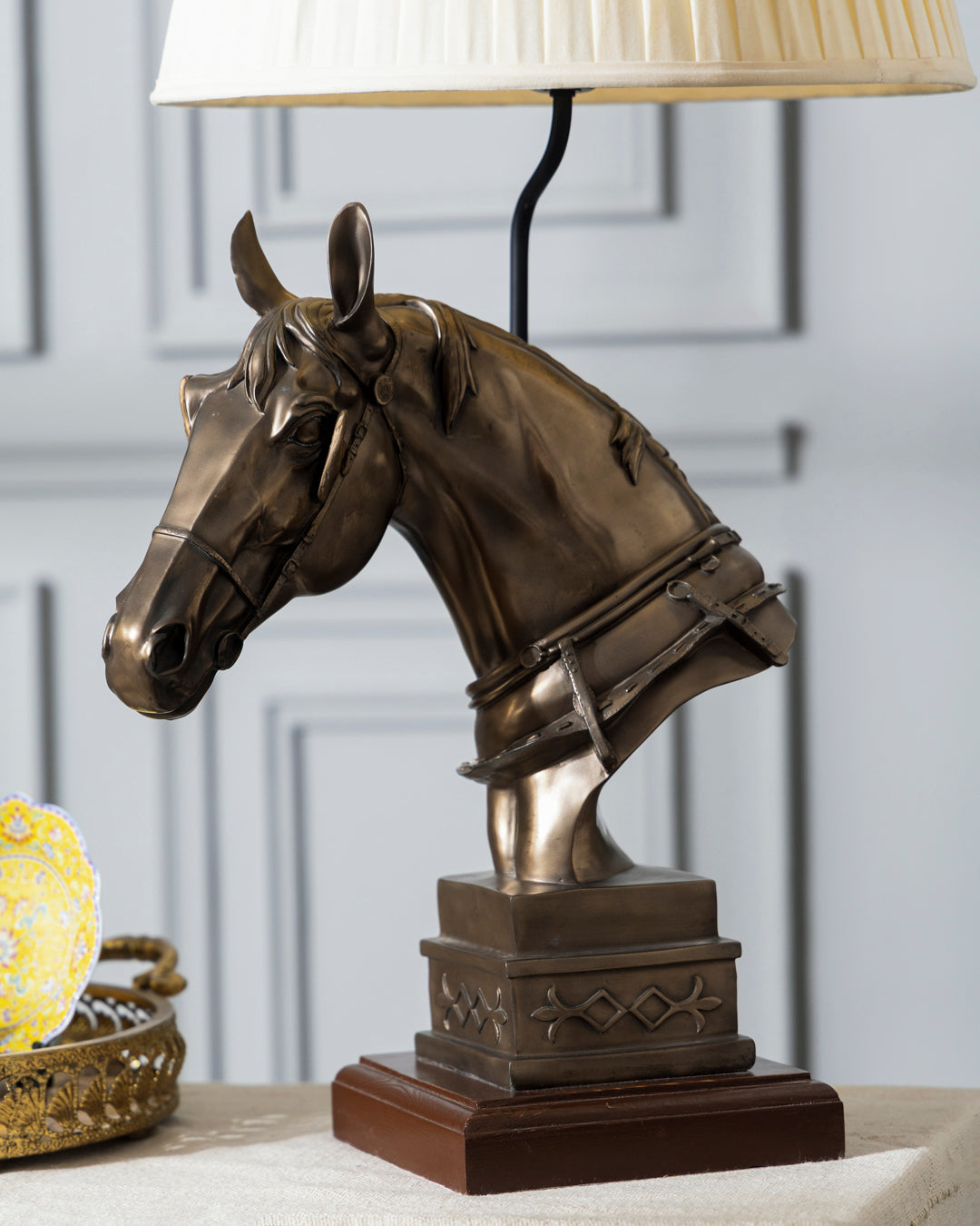 Regal Stallion Table Lamp 