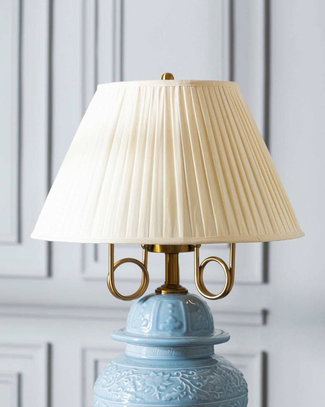 Celestial Blue Celadon Table Lamp 