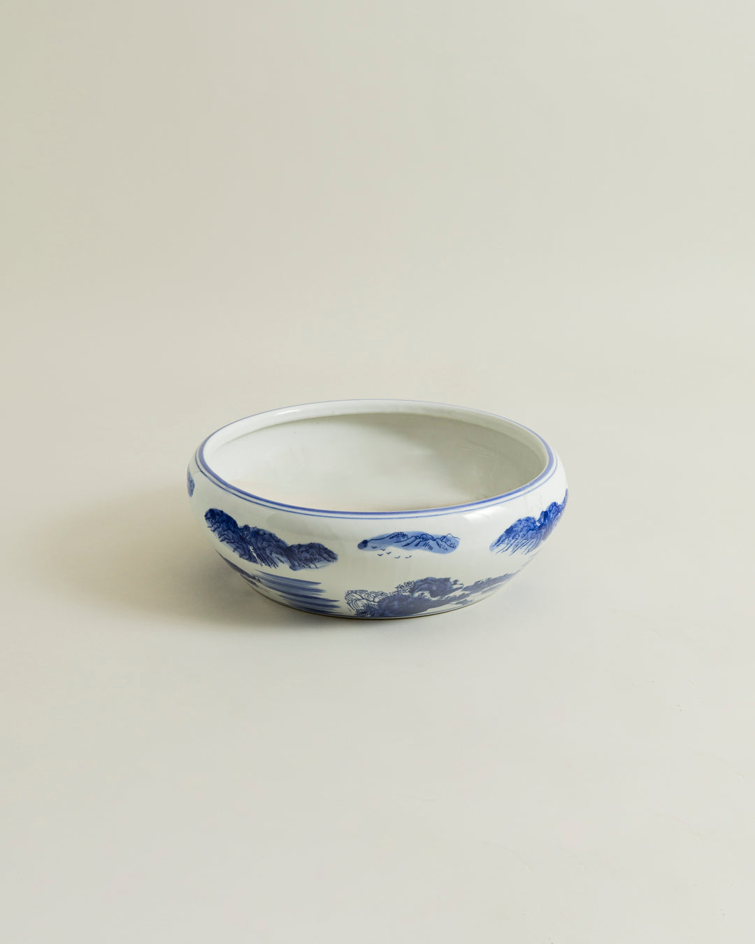 Azure Horizon Ceramic Planter - 35cm 