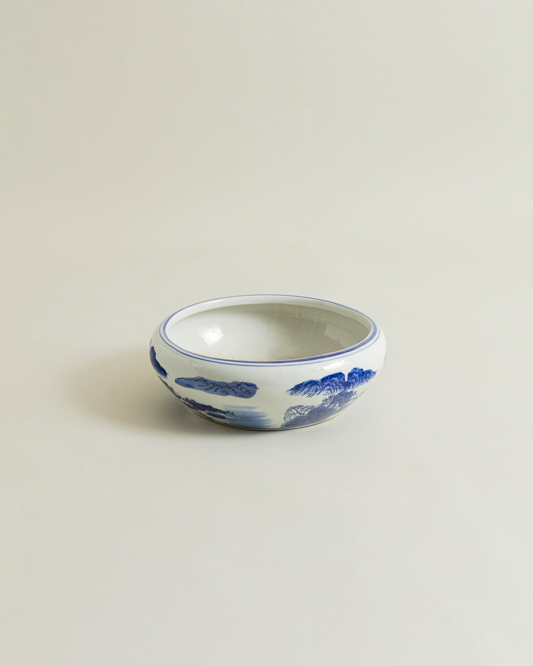 Azure Horizon Ceramic Planter - 23cm 
