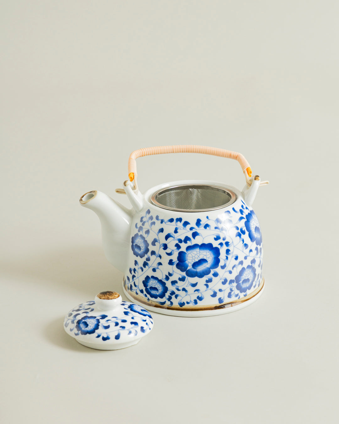Imperial Blue Blossom Tea Kettle 