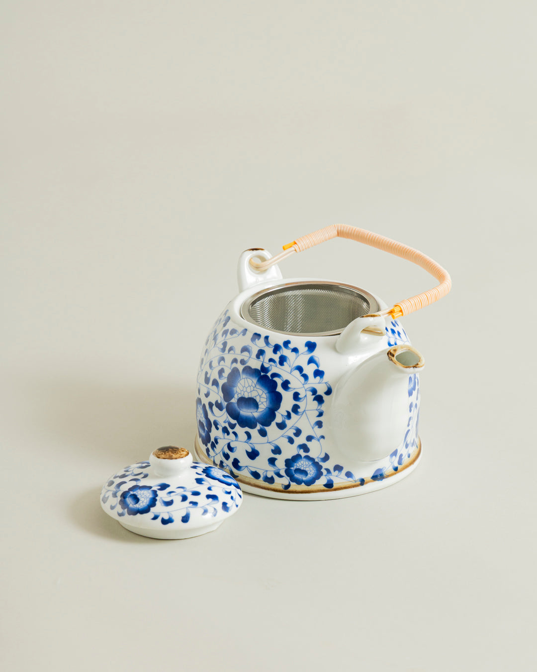 Imperial Blue Blossom Tea Kettle 