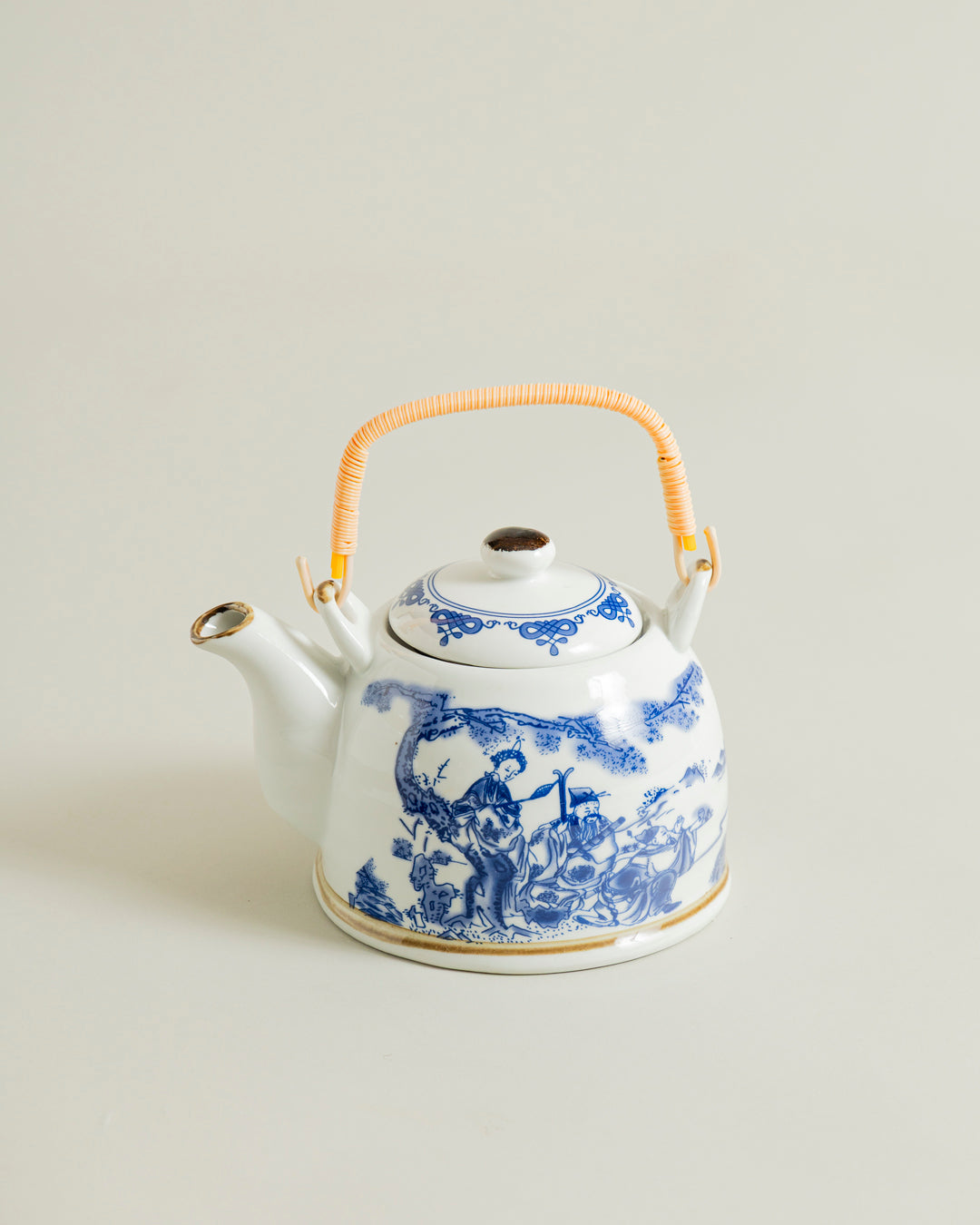 Oriental Landscape Tea Kettle 