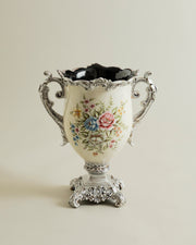 Ivory Bloom Regal Vase