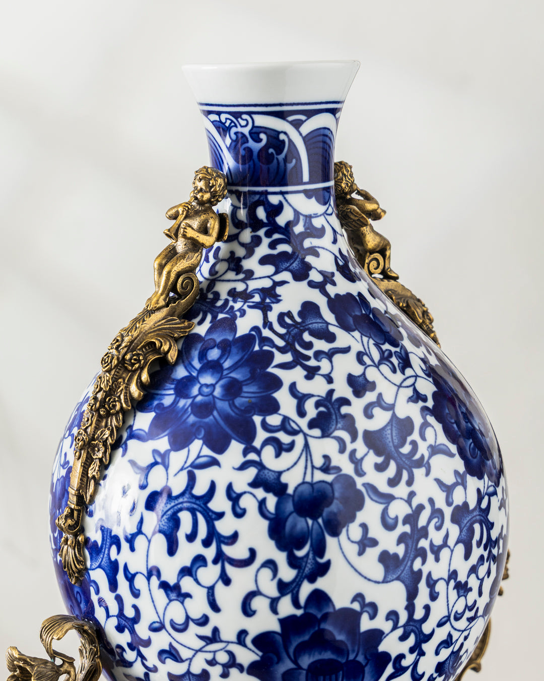 Imperial Blue Double-Gourd Vase 