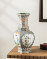 Monochrome Blossom Cloisonne Vase 