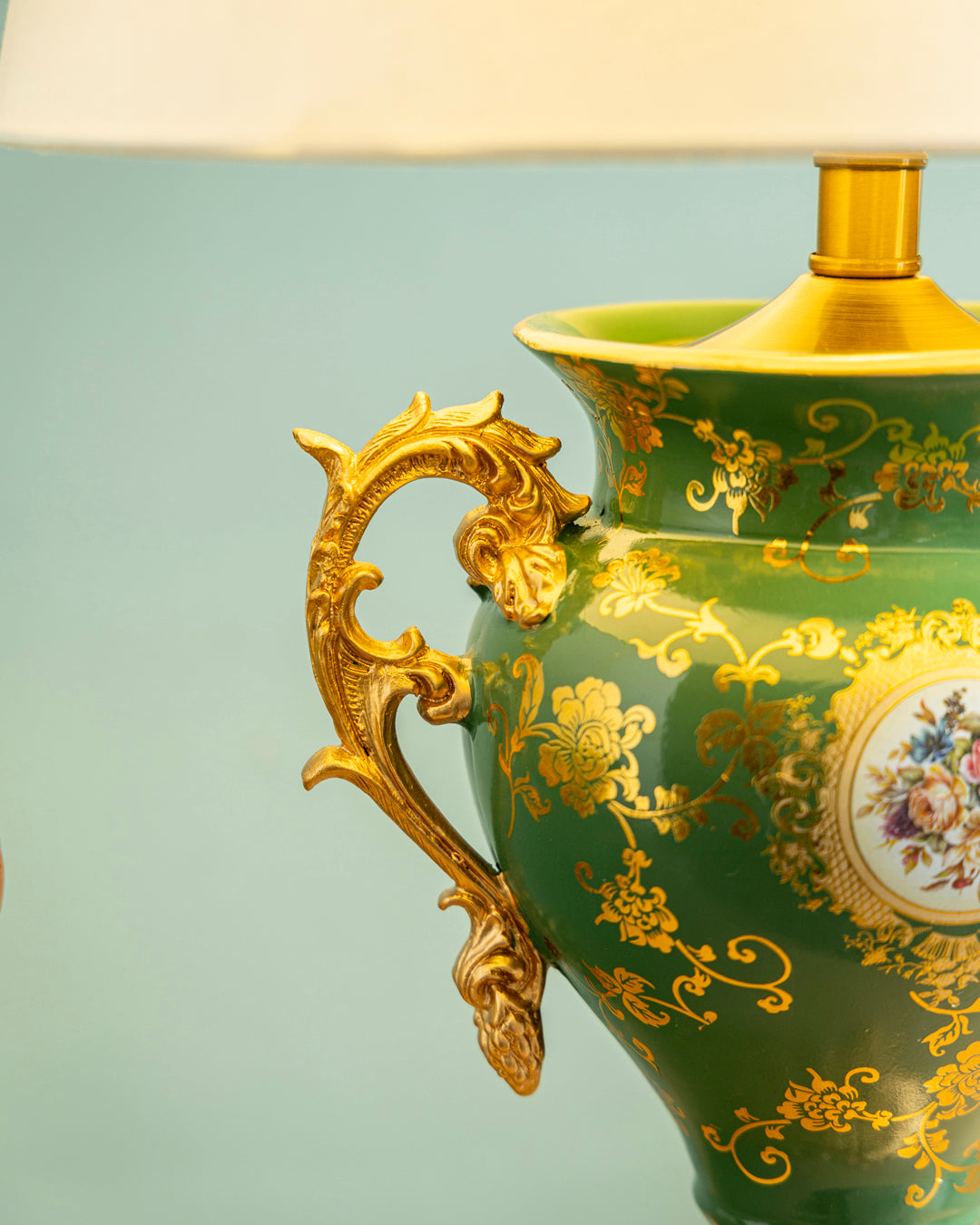 Verdant Royale Ornate Table Lamp 