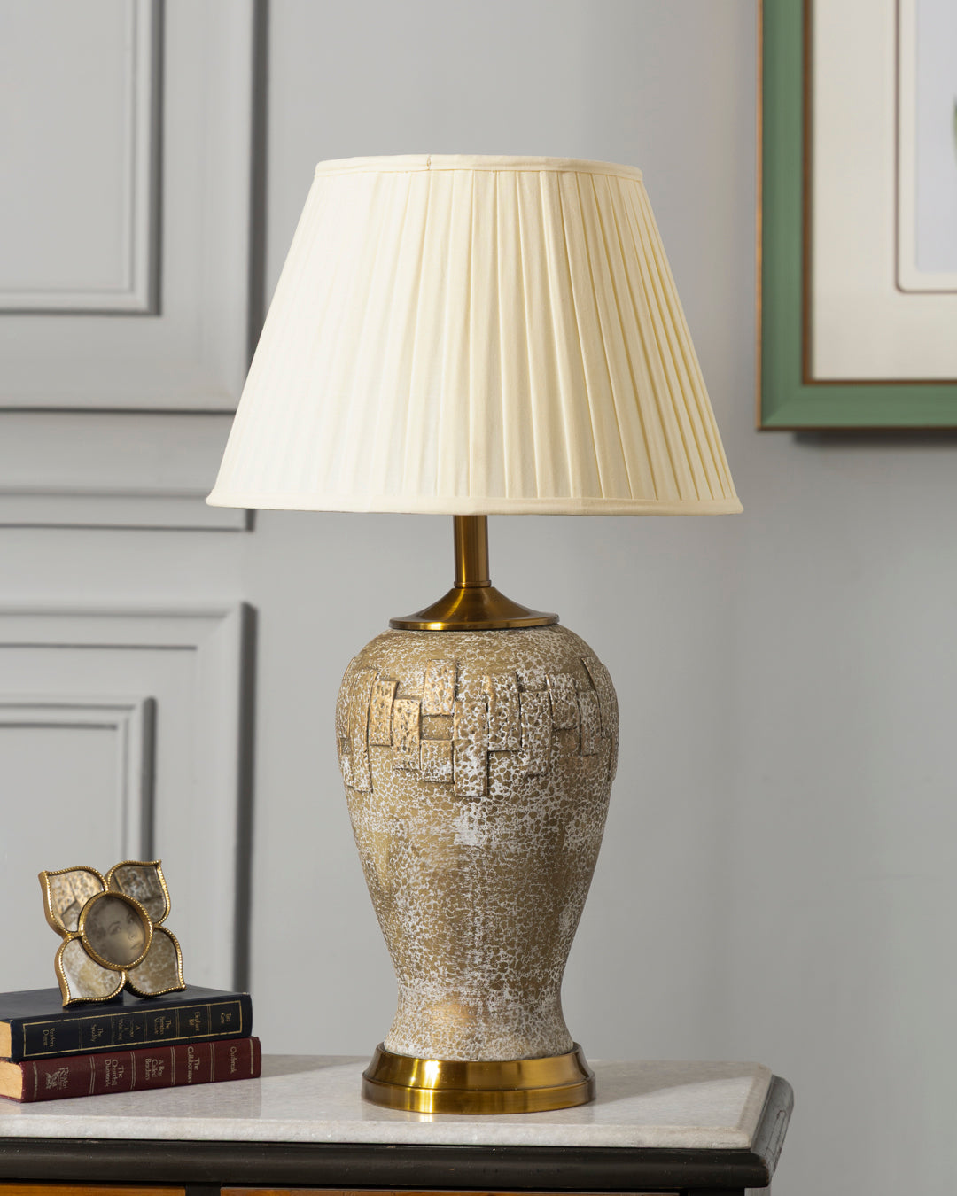 Golden Mosaic Lamp Table Lamp 