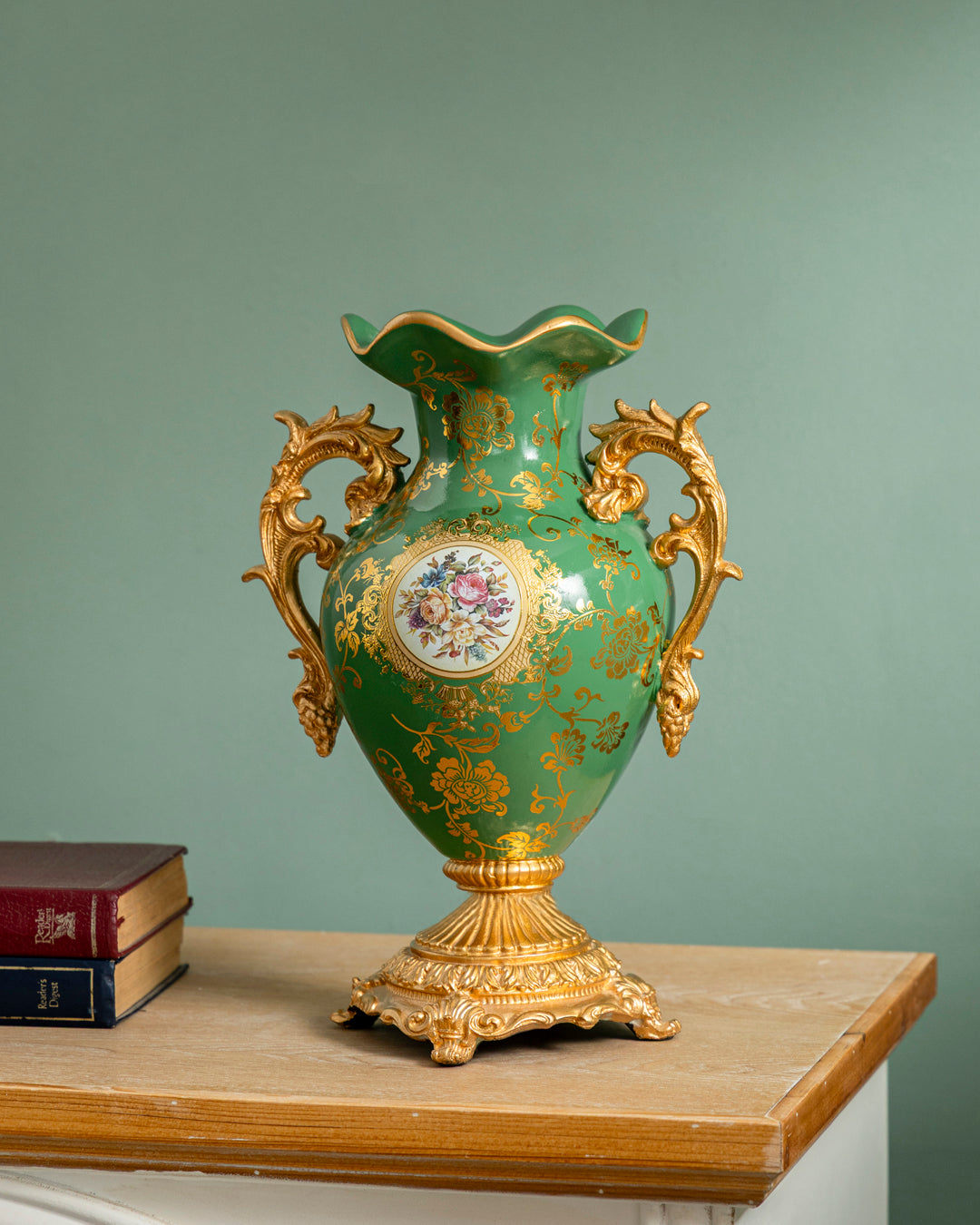 Verdant Royale Ornate Vase 