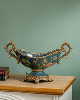 Emerald Bloom Classic Decorative Bowl 
