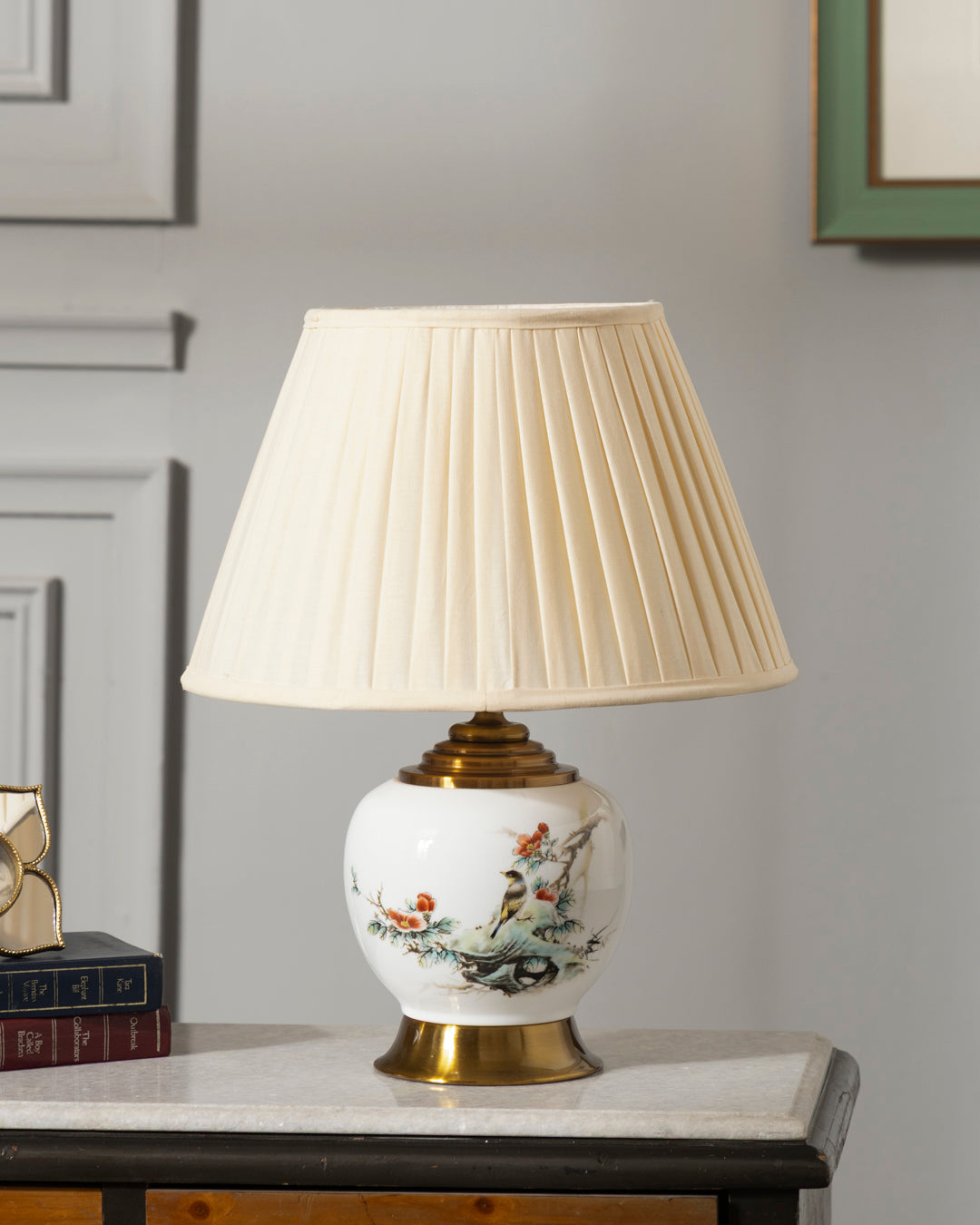 Blossom Bird Serenity Table Lamp 