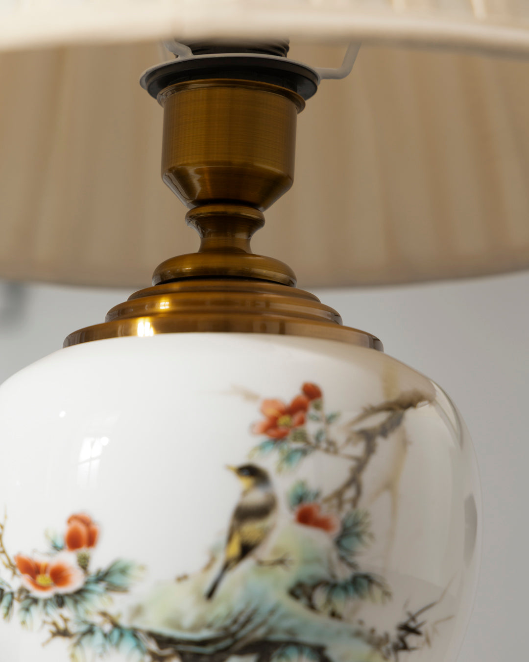 Blossom Bird Serenity Table Lamp 