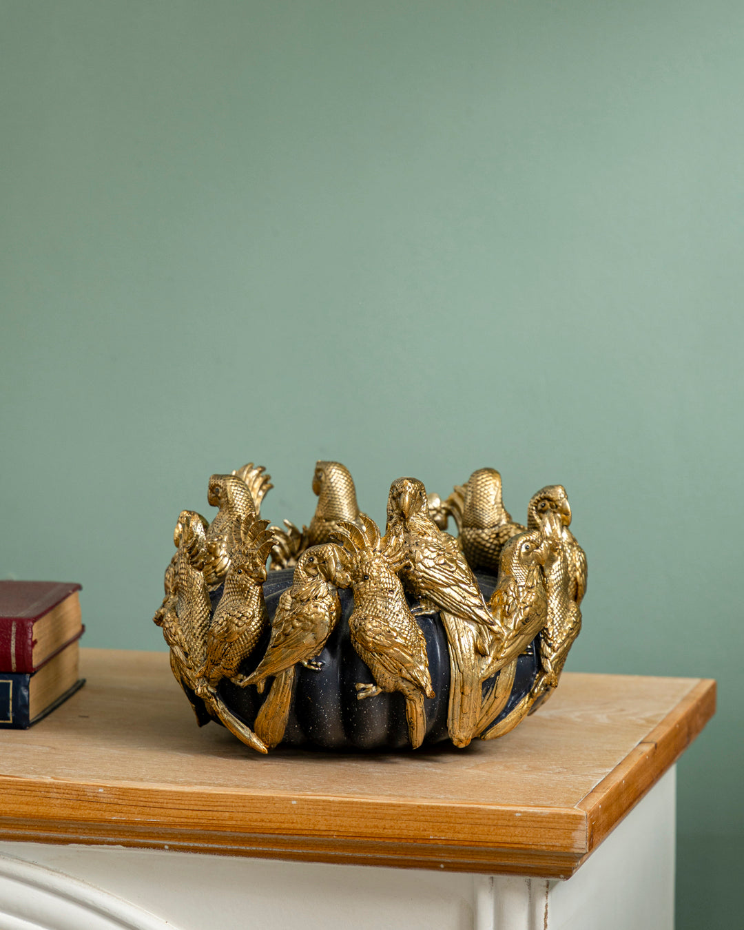 Royal Golden Aviary Vase