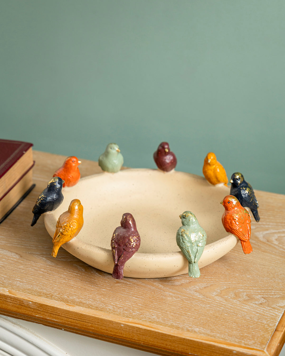 Chirping Birds Decorative Bowl 