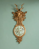 Victorian Antler Floral Wall Accent 