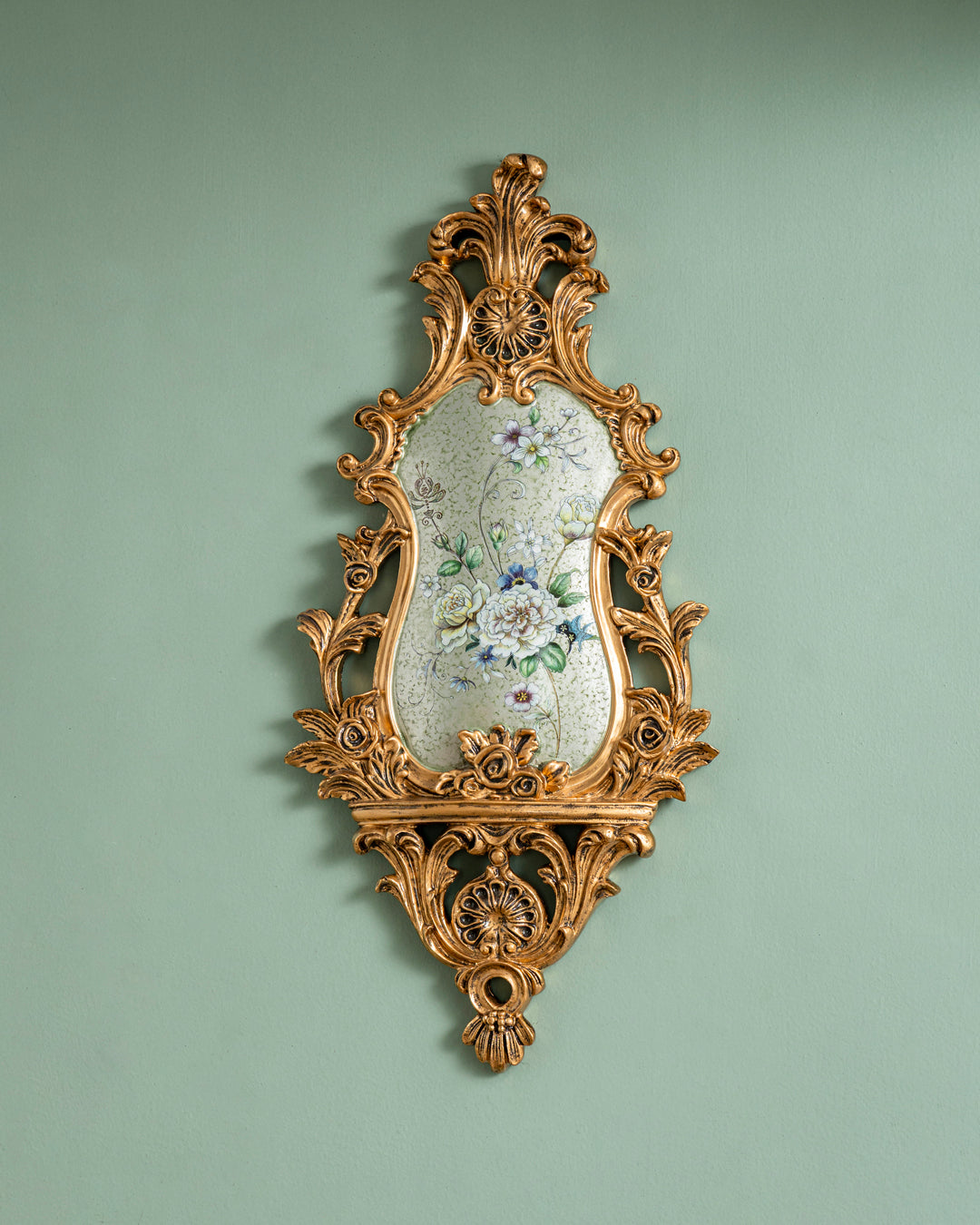 Victorian Floral Decorative Wall Accent 
