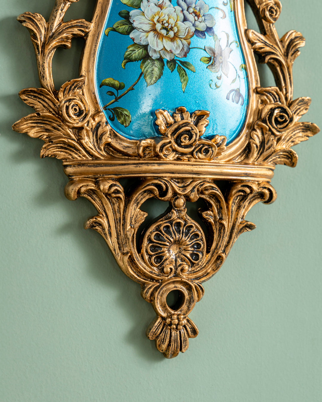 Victorian Floral Decorative Wall Accent 