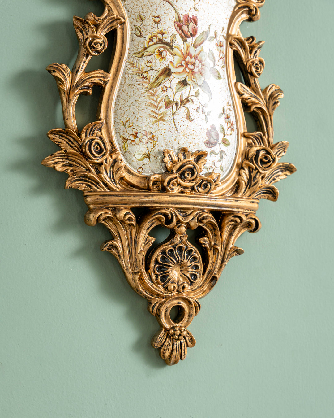 Victorian Floral Decorative Wall Accent 