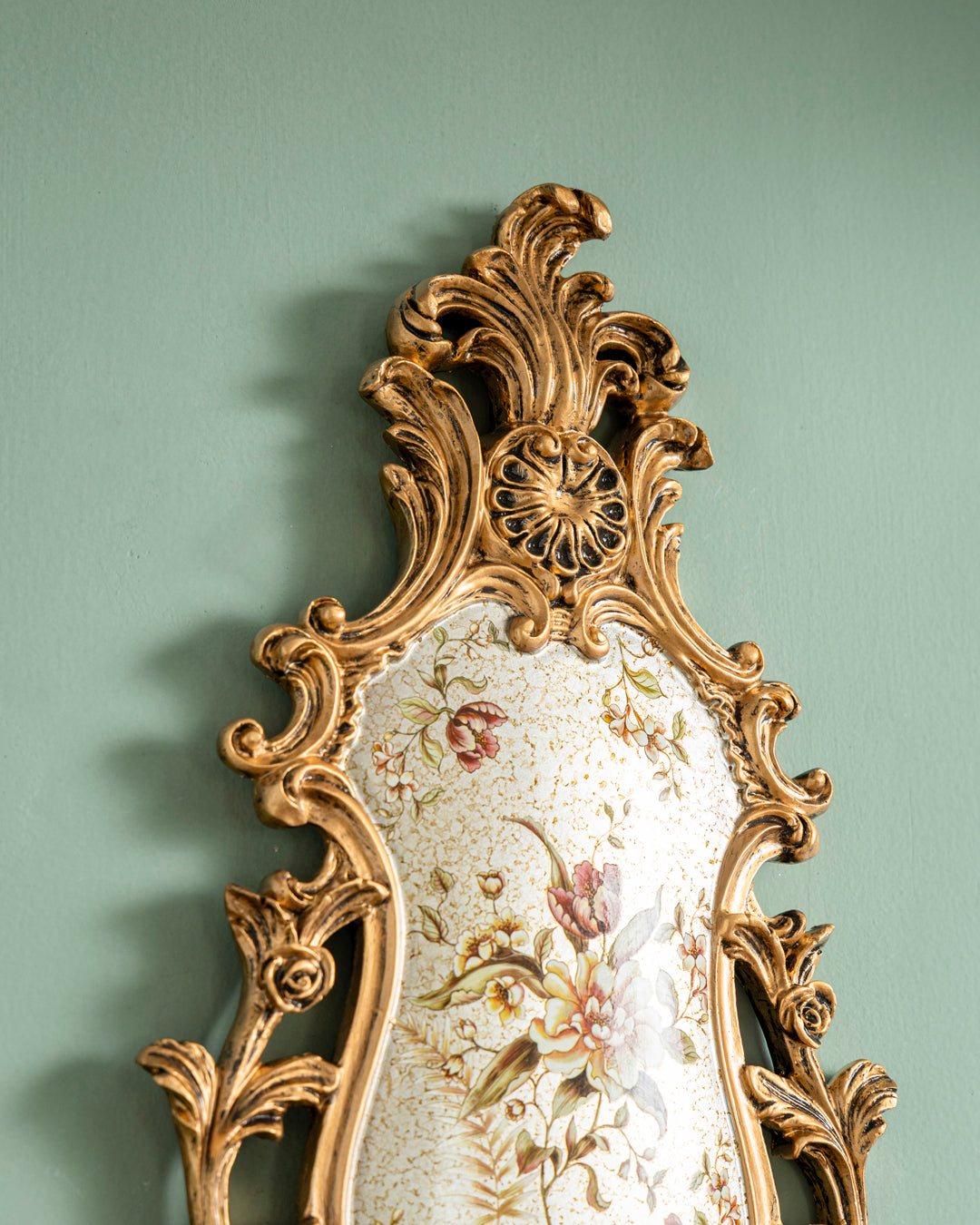 Victorian Floral Decorative Wall Accent 