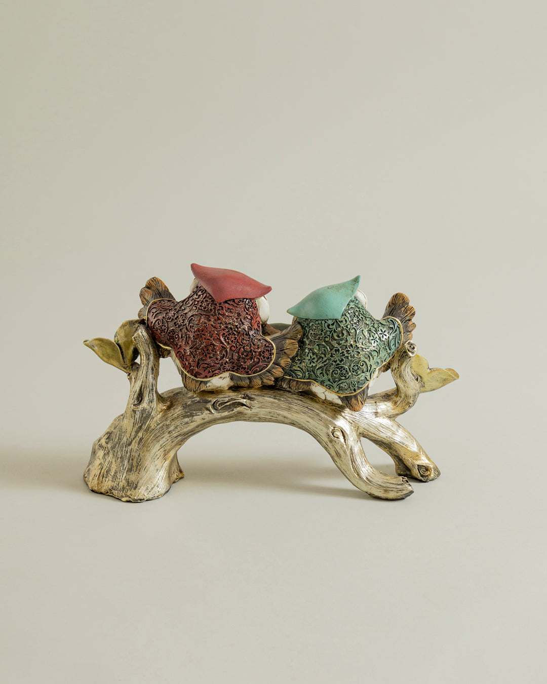 Whimsical Family Decorative Owl Figurine 
