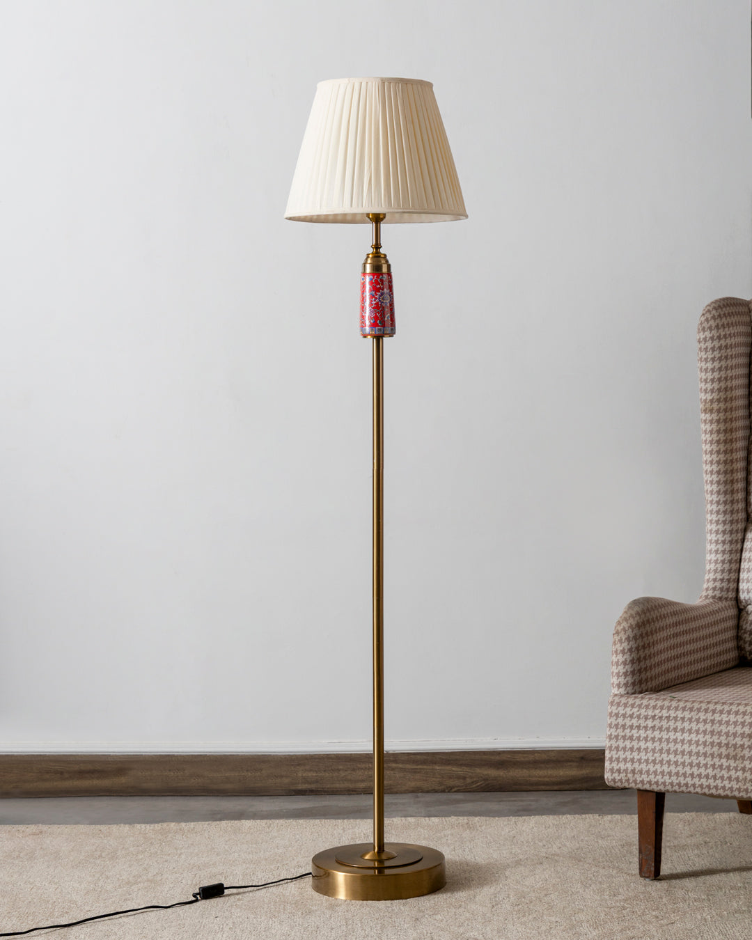 Scarlet Bloom Floor Lamp 