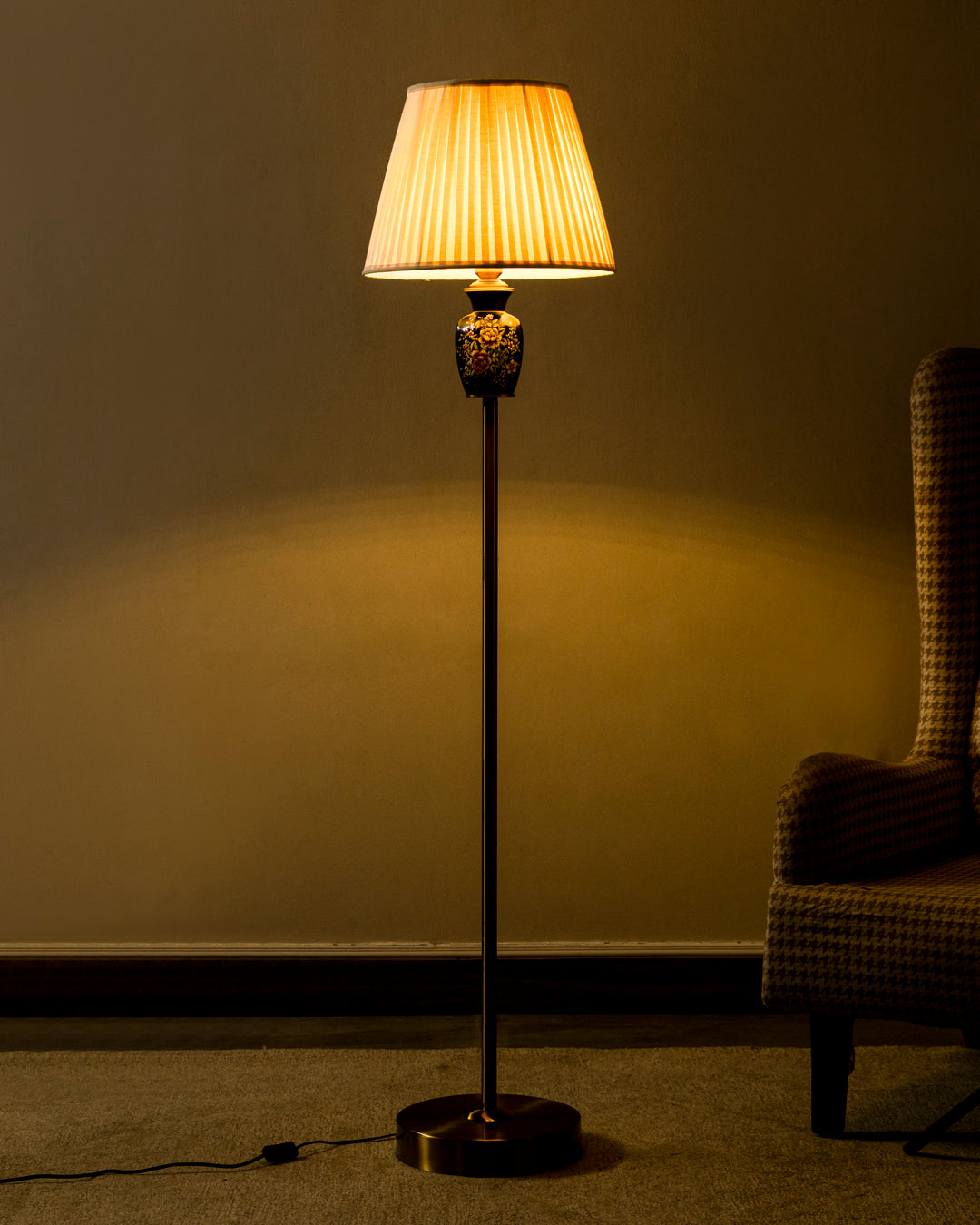 Vintage Midnight Glow Floor Lamp 