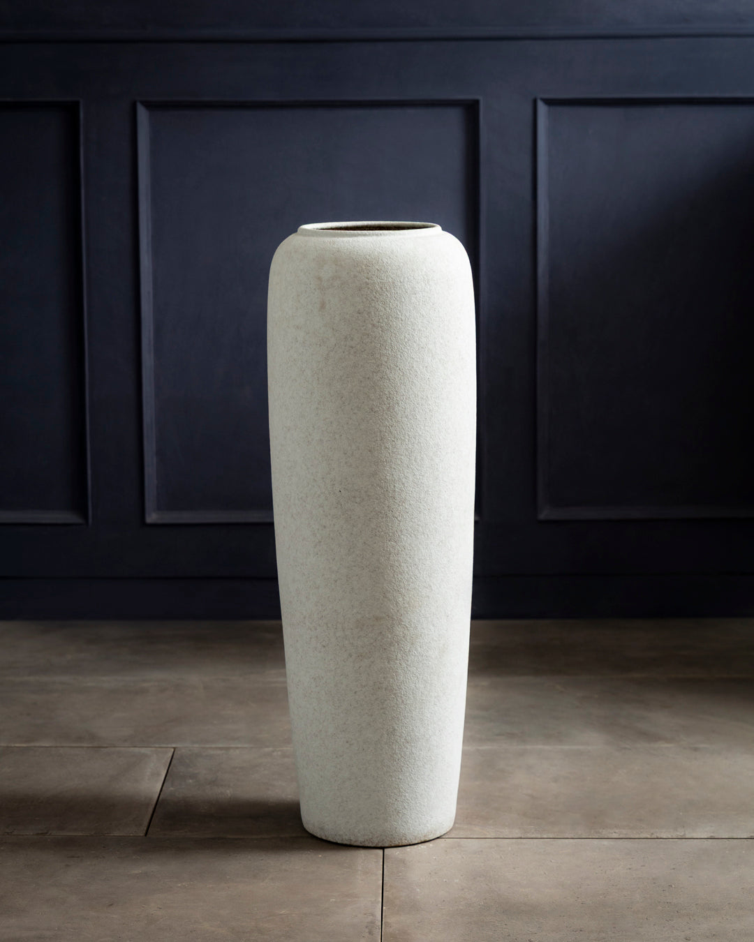 Pebble Finish Designer Floor Vase - Set Of 2 