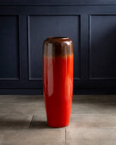 Crimson Ombre Floor Vase - Large 