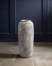 Vintage Ash Floor Vase - Large