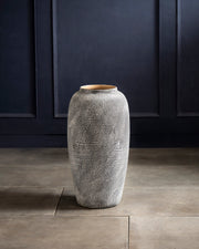 Vintage Ash Floor Vase - Medium