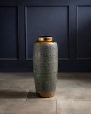 Obsidian Moss Floor Vase - Large