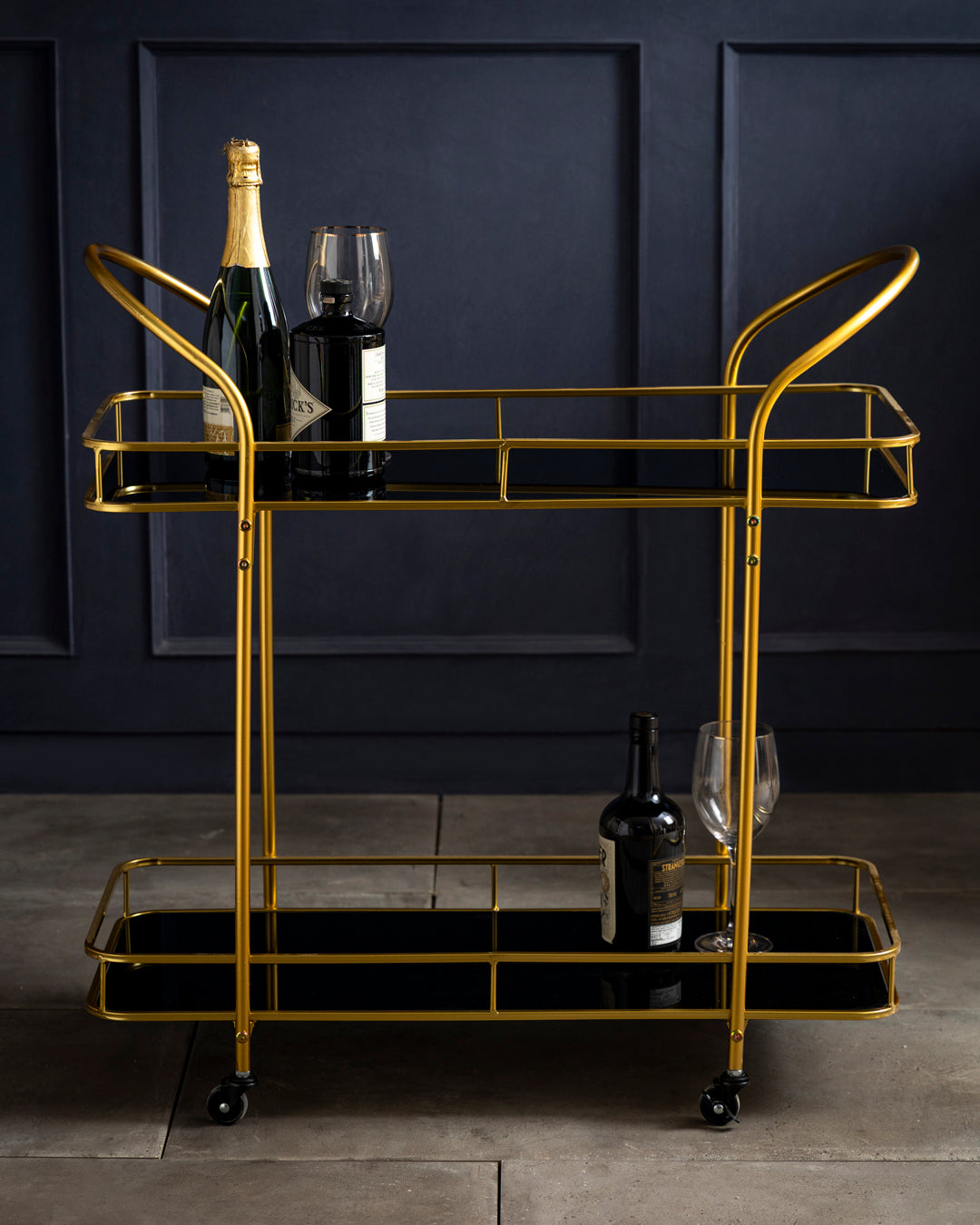 Urban Arch Beverage Bar Cart 