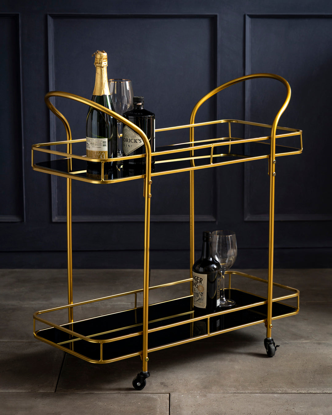 Urban Arch Beverage Bar Cart 