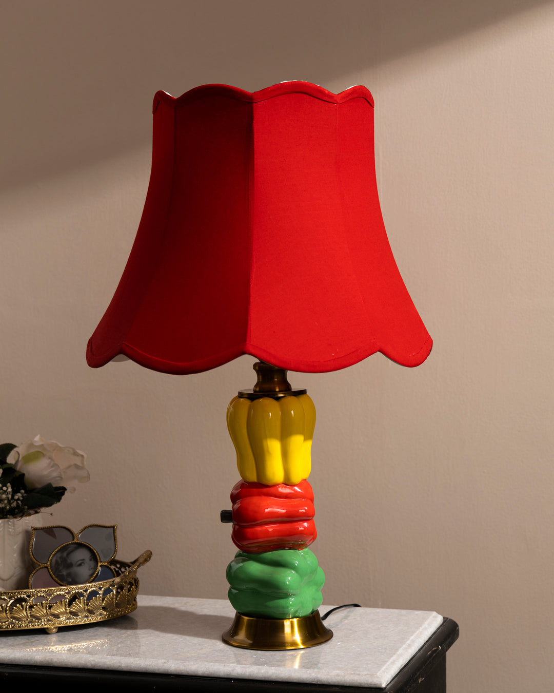 Bell Pepper Ceramic Table Lamp 