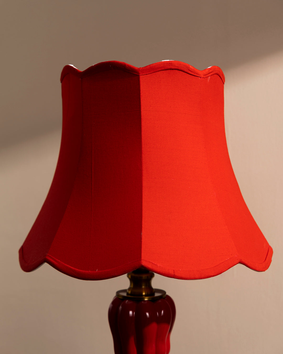 Red Bell Pepper Ceramic Table Lamp 