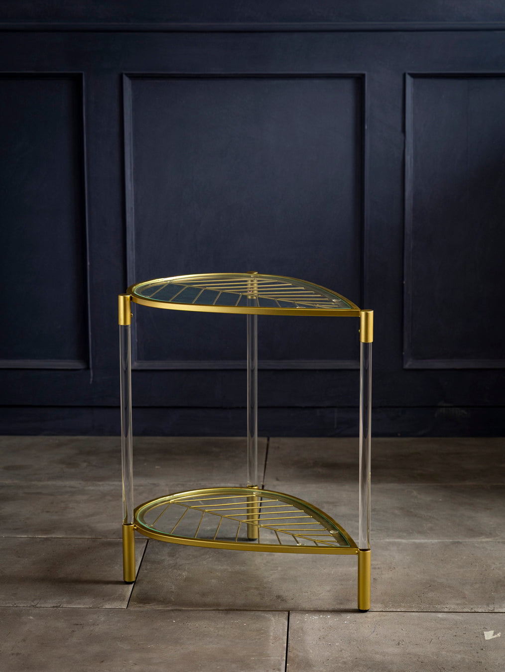 Corner Gleam 2-Tier Table 