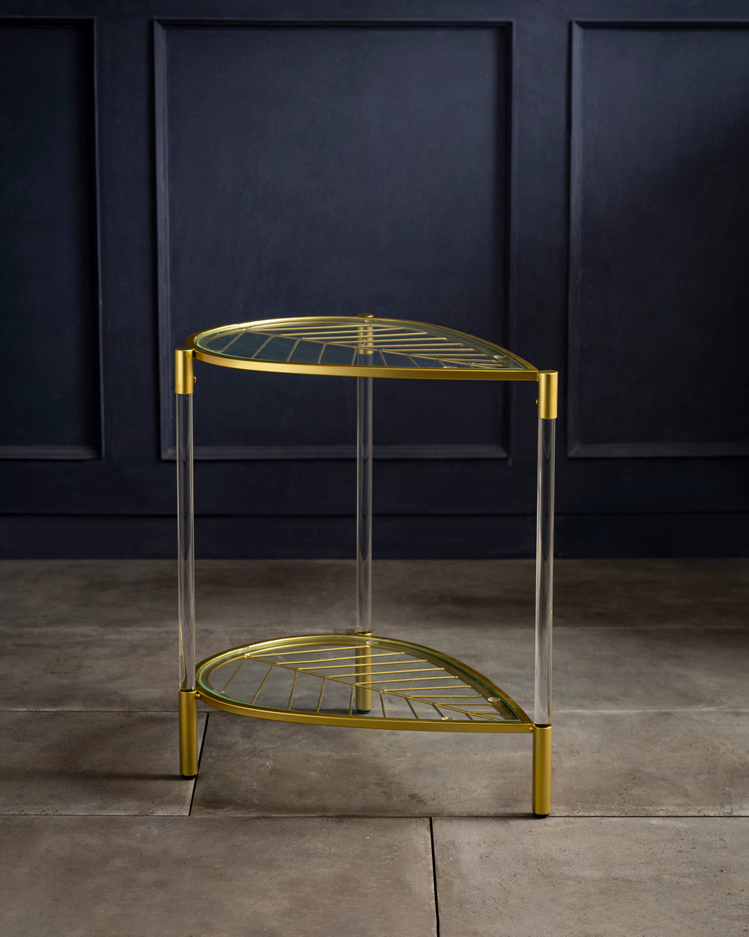 Corner Gleam 2-Tier Table 