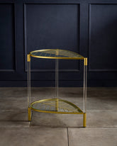 Corner Gleam 2-Tier Table 