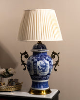 Regal Dragon Emblem Table Lamp 