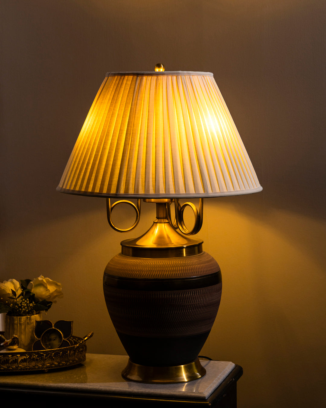 Earthstone Artisan Table Lamp 