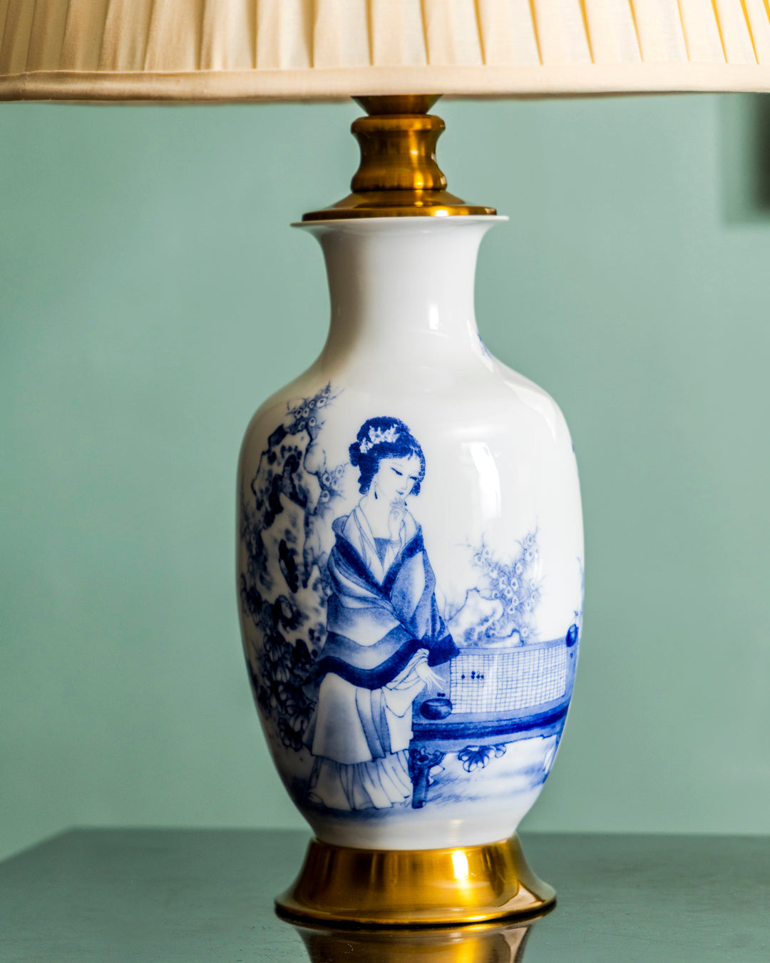 Imperial Blue Serenity Table Lamp 